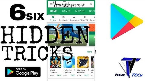 6 SECRET & HIDDEN Features of Google Play Store in HINDI (2018) || vrrun tech
