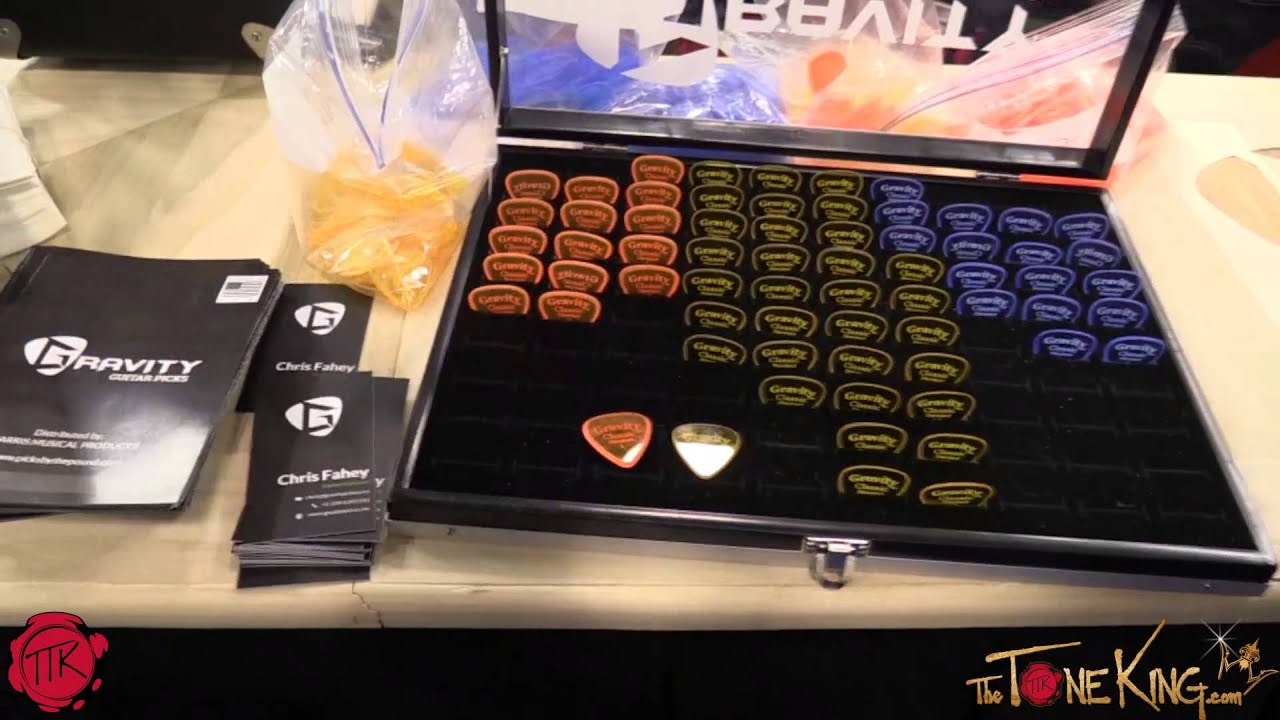 Gravity guitar picks custom picks for custom tone winter namm 2015 15