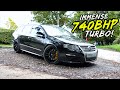 THE UKS MEANEST VW PASSAT *740BHP R36 TURBO* FREIGHT TRAIN!