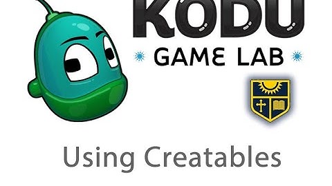 Kodu Creatables