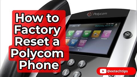 Learn How to Factory Reset a Polycom Phone. Do this now!