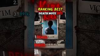 Ranking best DEATH NOTE edits 🥵 #animeedit #beat