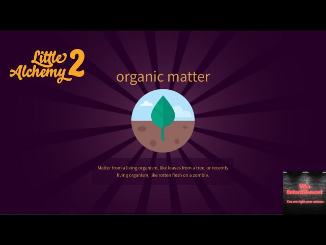 organic matter - Little Alchemy 2 Cheats
