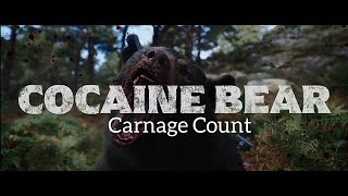 Cocaine Bear (2023) Carnage Count (Improved)
