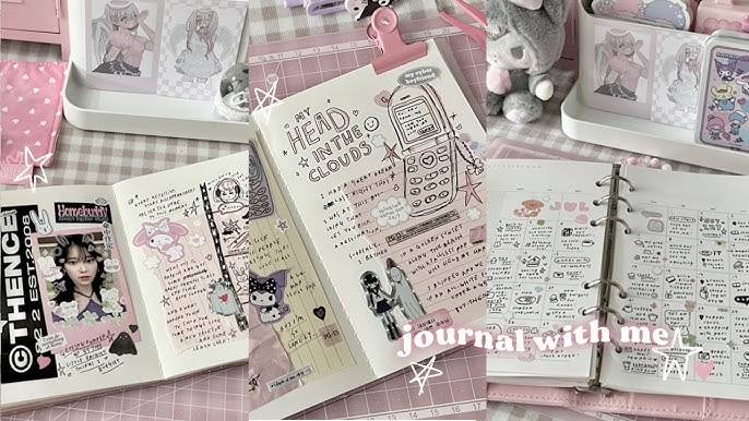 this turned out kinda cute #journaling #journal #aesthetic #coquette #, coquette