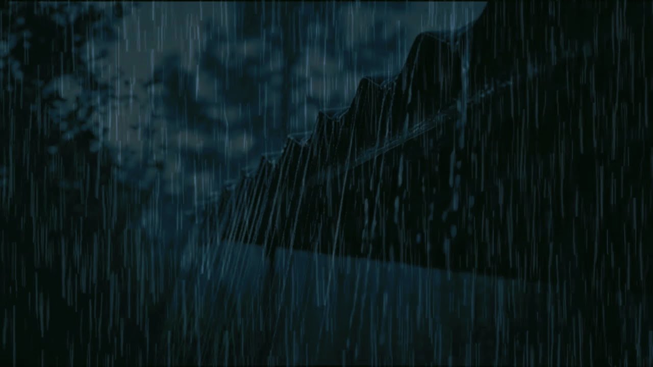 No Ads Rain Sounds for Sleeping - ASMR Rain And Thunder Sounds for Deep Relaxation