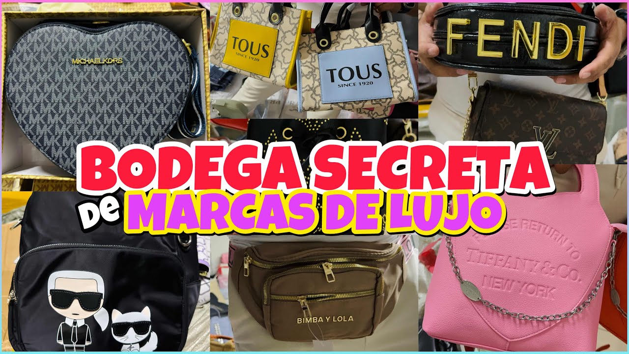 ⚠️BODEGA SECRETA de MARCAS ¡LOS MÁS BARATOS!🤑 BOLSAS, CANGURERAS, MOCHILAS / CENTRO CDMX
