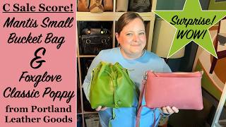 Amazing Bags via the Portland Leather C Sale! Poppy Purse & Bucket Bag @portlandleather #plgpartner