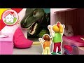 Playmobil en español Los dinosaurios andan sueltos - La familia Hauser cine infantil
