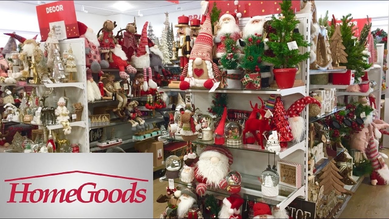 HOME GOODS NEW CHRISTMAS DECORATIONS DECOR SHOP WITH ME SHOPPING STORE ...