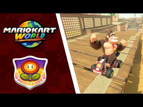 TROFEO FIORE - Mario kart world gameplay ITA