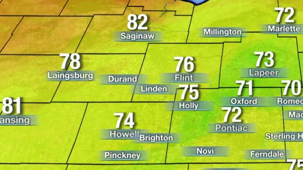 Metro Detroit weather forecast Aug. 11, 2021 -- 6 p.m. Update - YouTube