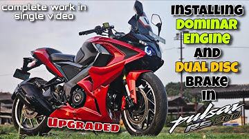 How To Install Dominar Engine In Pulsar Rs 200 |Step By Step | Detailed Video | #pulsarrs200