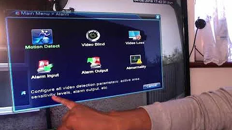 HOW TO: Sansco CCTV System - Motion Detection, Email Alerts, Scheduled Recordings