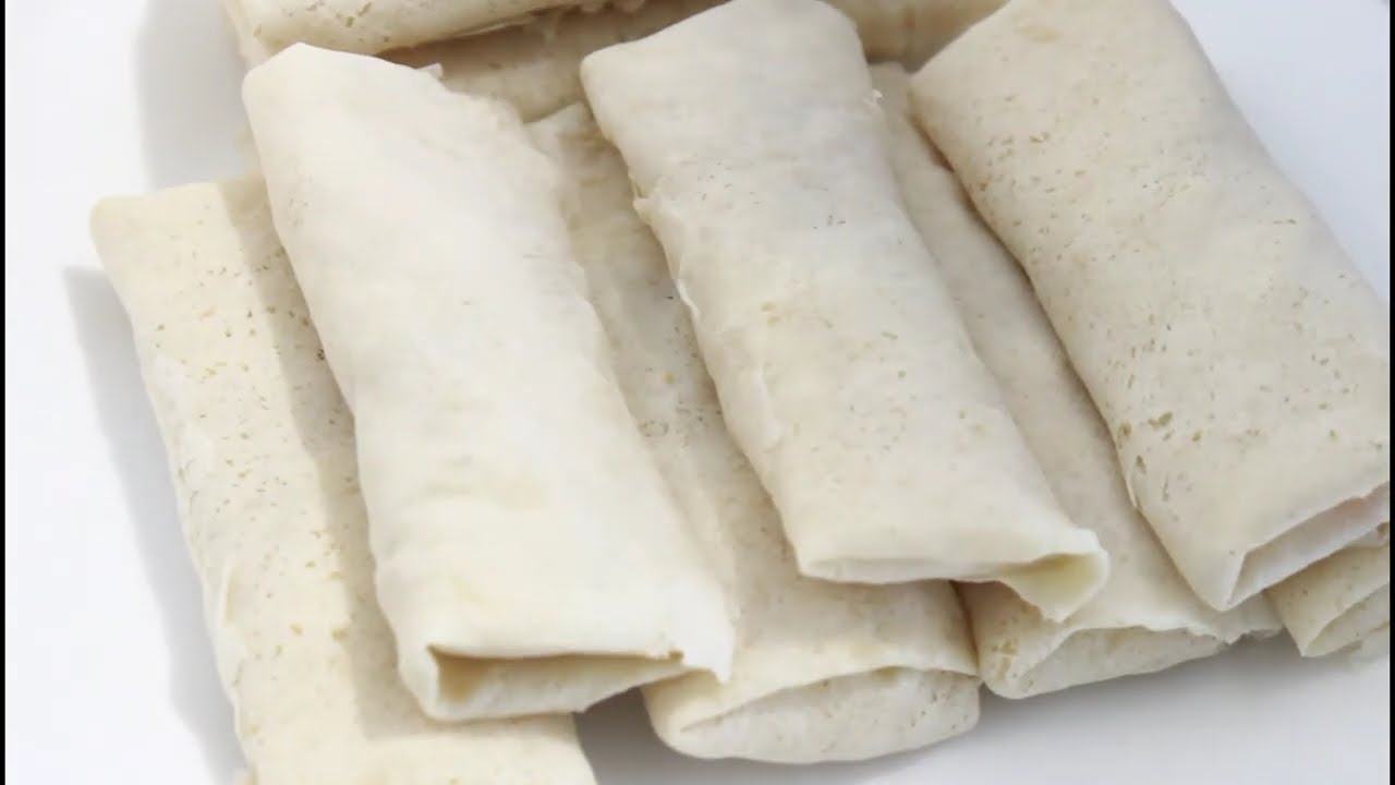 КАК ПРИГОТОВИТЬ РУЛЕТЫ ИЛИ ЛИСТЫ ДЛЯ СПРИНГ-РОЛЛОВ ПО-ГАНСКИ | БЫСТРЫЙ И ПРОСТОЙ СПОСОБ | ДОМИНТ ТВ