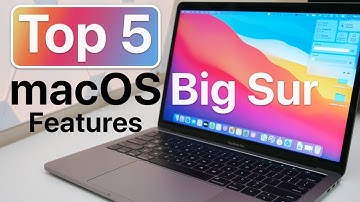 Top 5 macOS Big Sur Features