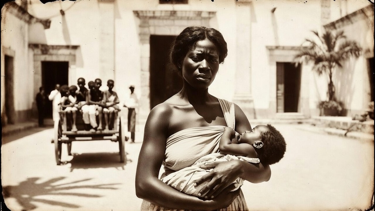 la Esclava Amamantó 23 niños blancos y vio vender a sus 8 hijos — Rosa María, Santiago de Cuba 1837