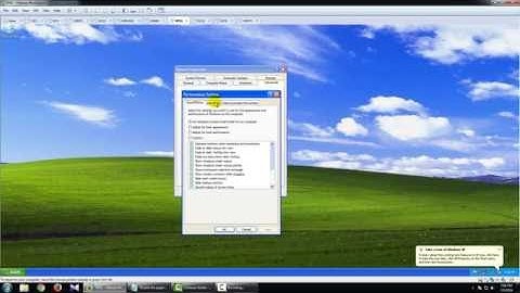 Disable the paging file on Windows XP