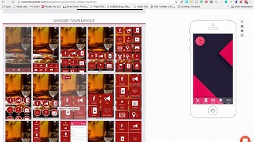 Mobimatic App Builder - App Layout