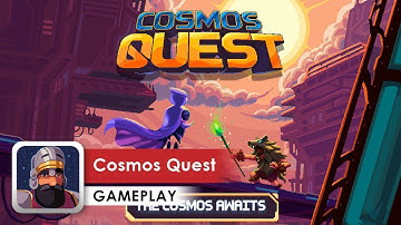 Cosmos Quest Gameplay HD (Android) Interesting pixel game