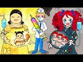 Doctor! Please Check-Up For Poppy! - Rich Squid Game VS Poor Pregnant | Paper Dolls Story Animation