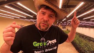 Grow Pros Solutions HM660 Mechanical Light Lift - Vermil Farms Facility