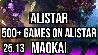 ALISTAR & Heimerdinger vs MAOKAI & Kai'Sa (SUP) | 6k comeback, 500+ games | EUW Master | 25.13