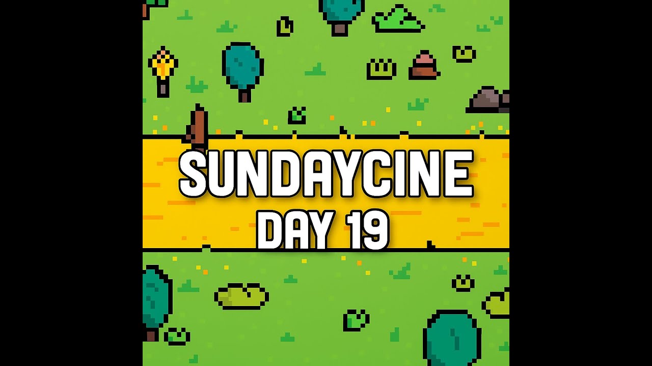 DAY 19  Crafting Pixel Worlds — Beginning My Game Art Journey   SundayCine
