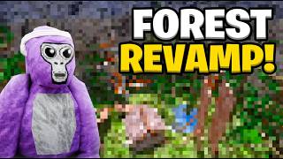 Gorilla Tag's FOREST Revamp Update! (Forest+)