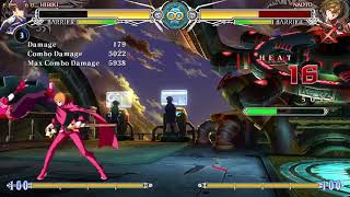 Bbcf - Hibiki Kohaku Corner Combo