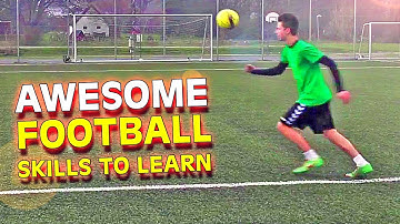 Learn 3 Amazing Football Soccer Skills Tutorial