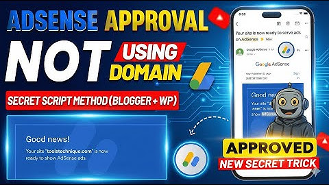 🔥 Instant AdSense Approval WITHOUT Domain – 2025 Secret Script Method (Blogger + WP) - New Trick