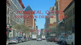 Driving tour video taken on may 16, 2018 through the streets of
downtown montreal, quebec. starts rue notre dame before zig-zagging
back and fort...