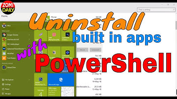 How to use PowerShell to force uninstall Windows 10 built in apps