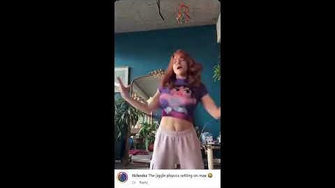 The Jiggle Physics Setting On Max😂 - Chat Music Funny Comments Song