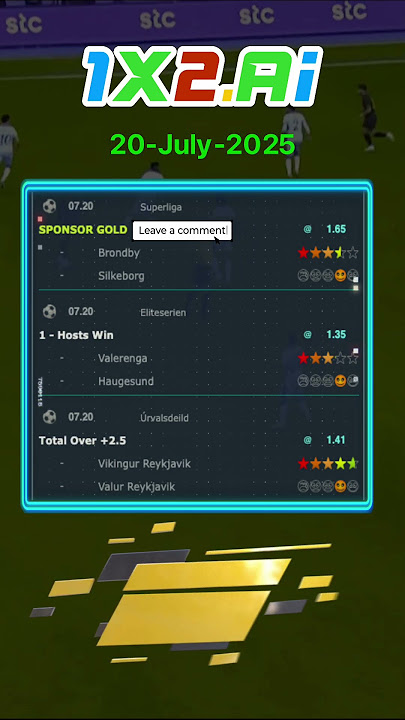 AI-Generated Bet Slip You Can’t Ignore! 20th of July 2025