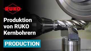 Produktion von RUKO Kernbohrern