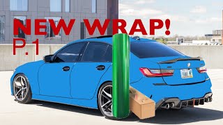 WRAPPING MY M340i Pt.1 (Beginner!)