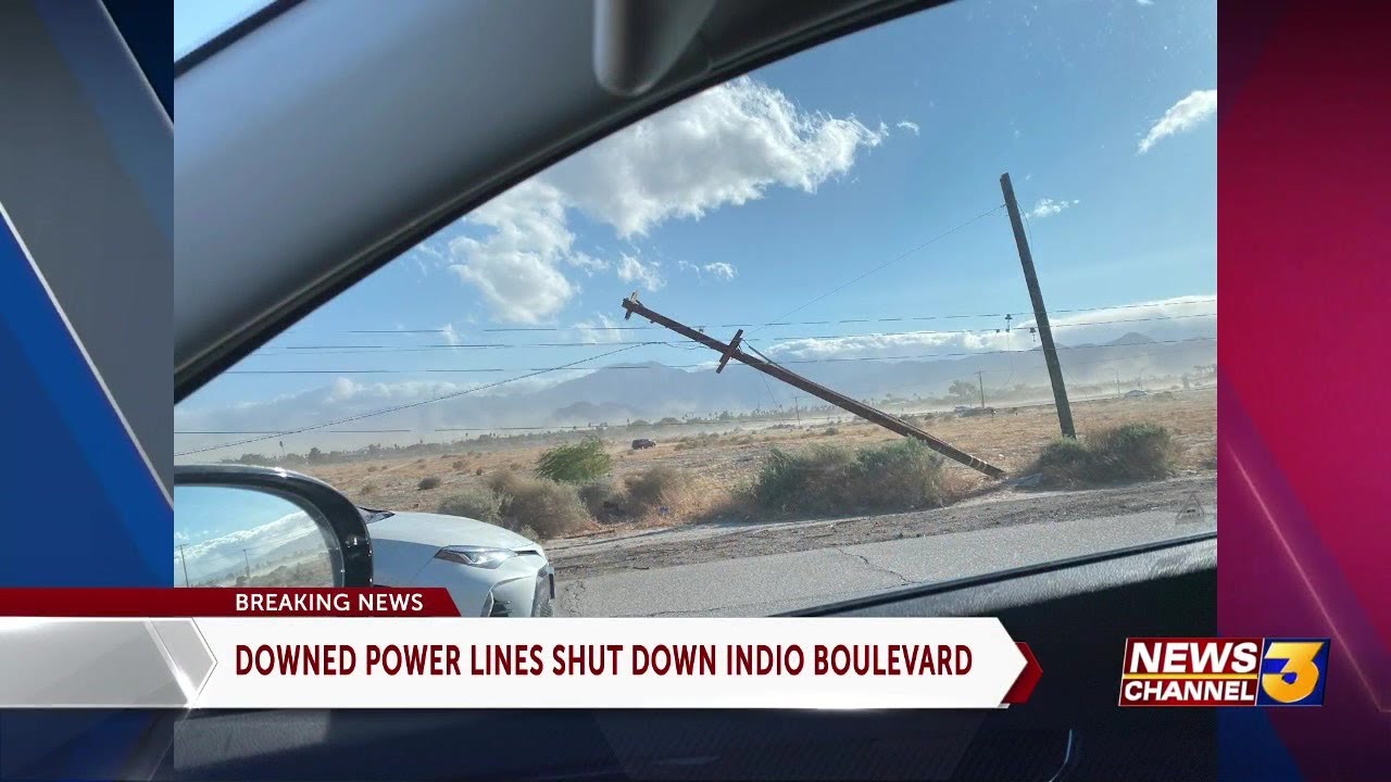Winds knock down 18 power poles, power outage could last up to 48 hours ...