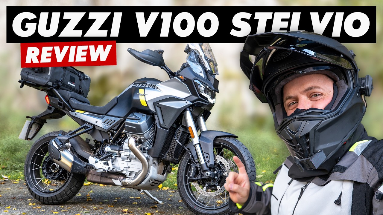 Обзор Moto Guzzi V100 Stelvio: 15 фактов, которые нужно знать!