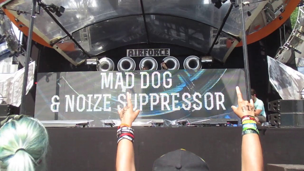 DJ Mad Dog & Noize Suppressor Airforce Festival 2018: Unifed Demolition 4/8/2018 video phone beyonce mp3