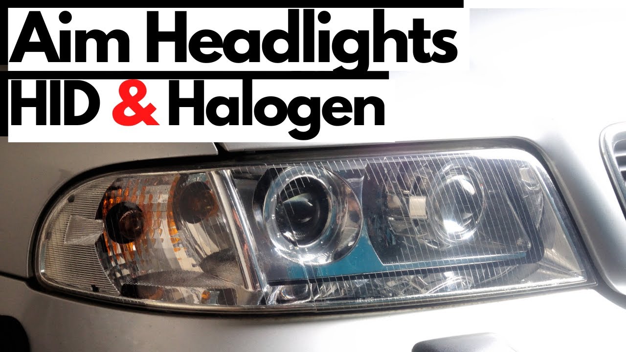 Audi A3 8P Headlight repair & upgrade kits HID xenon LED