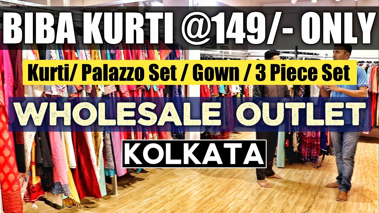 Latest BIBA & W Kurtis Collection 2022 Kurti Wholesale Outlet in