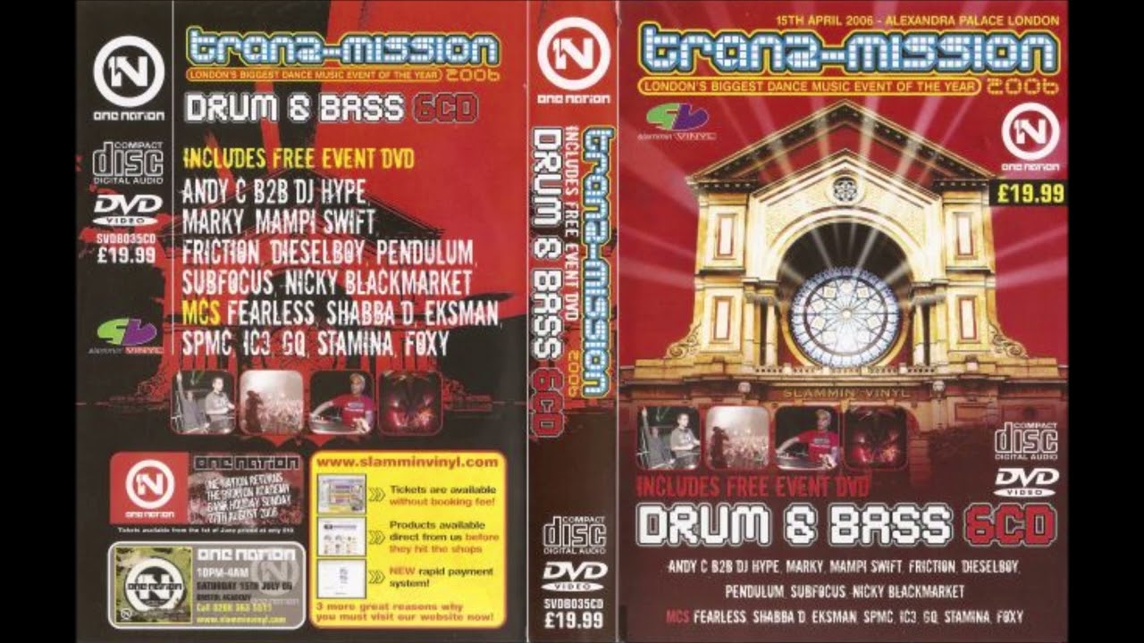 Andy C B2B DJ Hype - Fearless & Shabba D @ One Nation Tranzmission