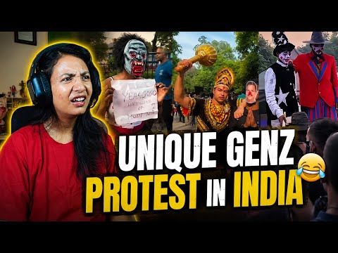 Unique GenZ Protest in India😂😂 || FULL MEME KO JHATKAAA