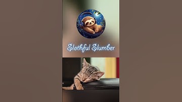 Trouble Sleeping? Try Slothful Slumber #sleep #sleepaid #wellbeing #relaxation #podcast