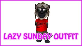 🍬❤️ 😁 My Talking Tom - Lazy Sunday Outfit, Siamese Fur, Pilot Sunglasses screenshot 3