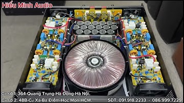 Đẩy 4kênh DB T4.20 - Công suất lớn, âm thanh uy lực, hiệu suất cao, hoạt động bền bỉ. LH: 0919182233