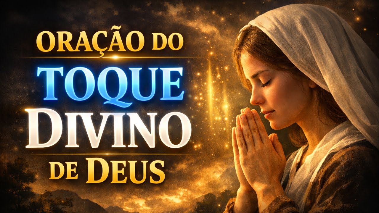 ORAÇÃO DO TOQUE DIVINO DE DEUS, Amado Deus, momento de oração