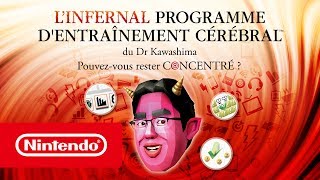 Linfernal Programme Dentraînement Cérébral Du Dr Kawashima - Bande-Annonce De Lancement